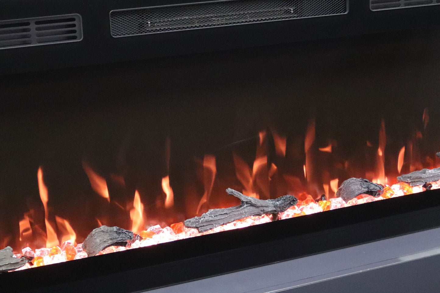 Moderner elektrischer Kamin Mystflame Crystal 36 (BxHxT) 915x450x145 mm