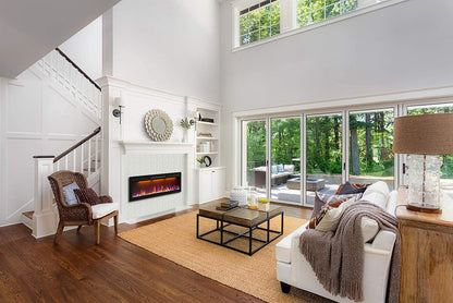 Moderner elektrischer Kamin Mystflame Crystal 36 (BxHxT) 915x450x145 mm