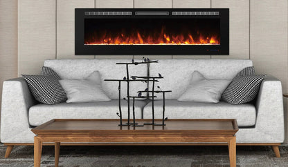 Dekorativer elektrischer Wandkamin Mystflame Galaxy 60 (BxHxT) 1520x450x145 mm